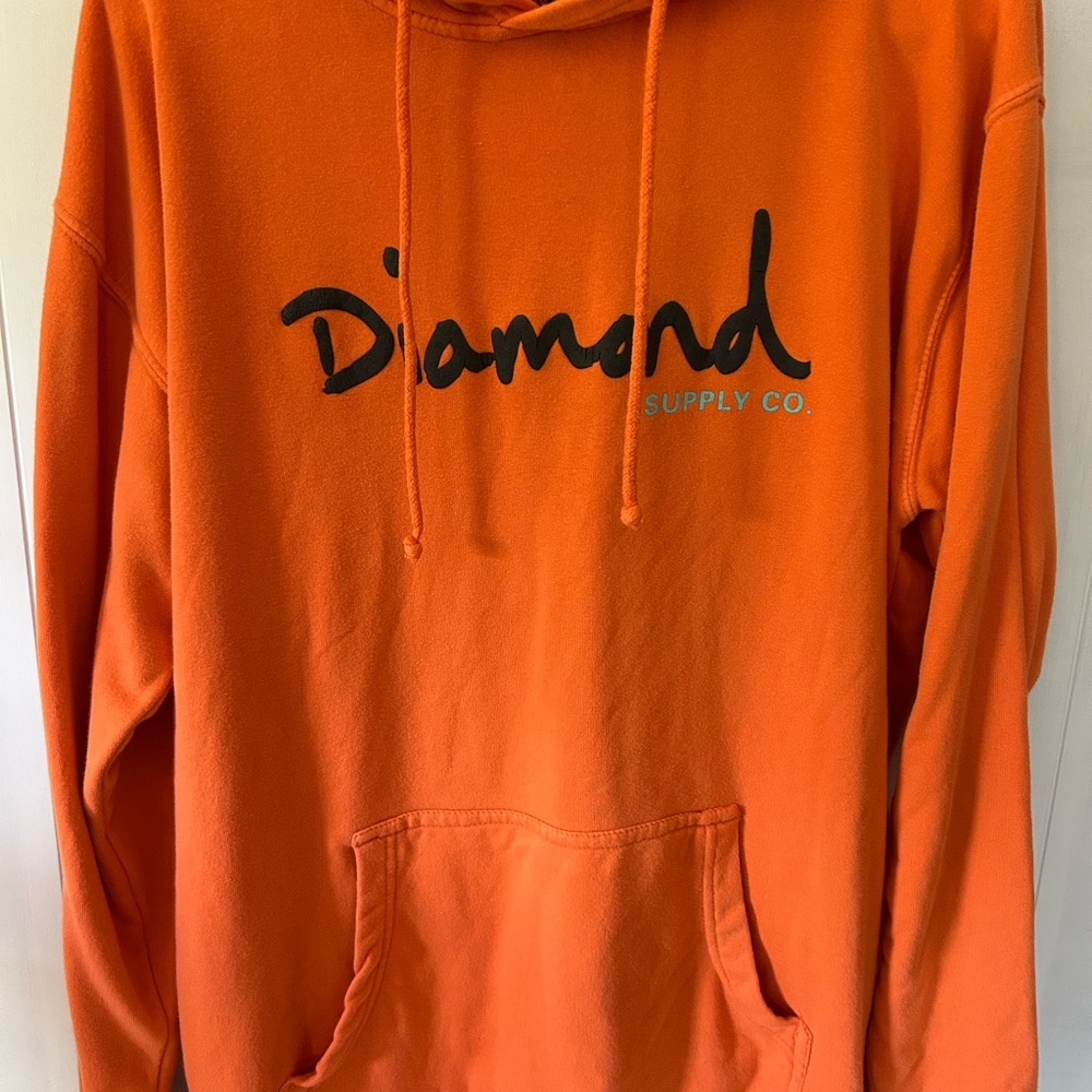 Diamond Supply Co. Bold Orange Hoodie